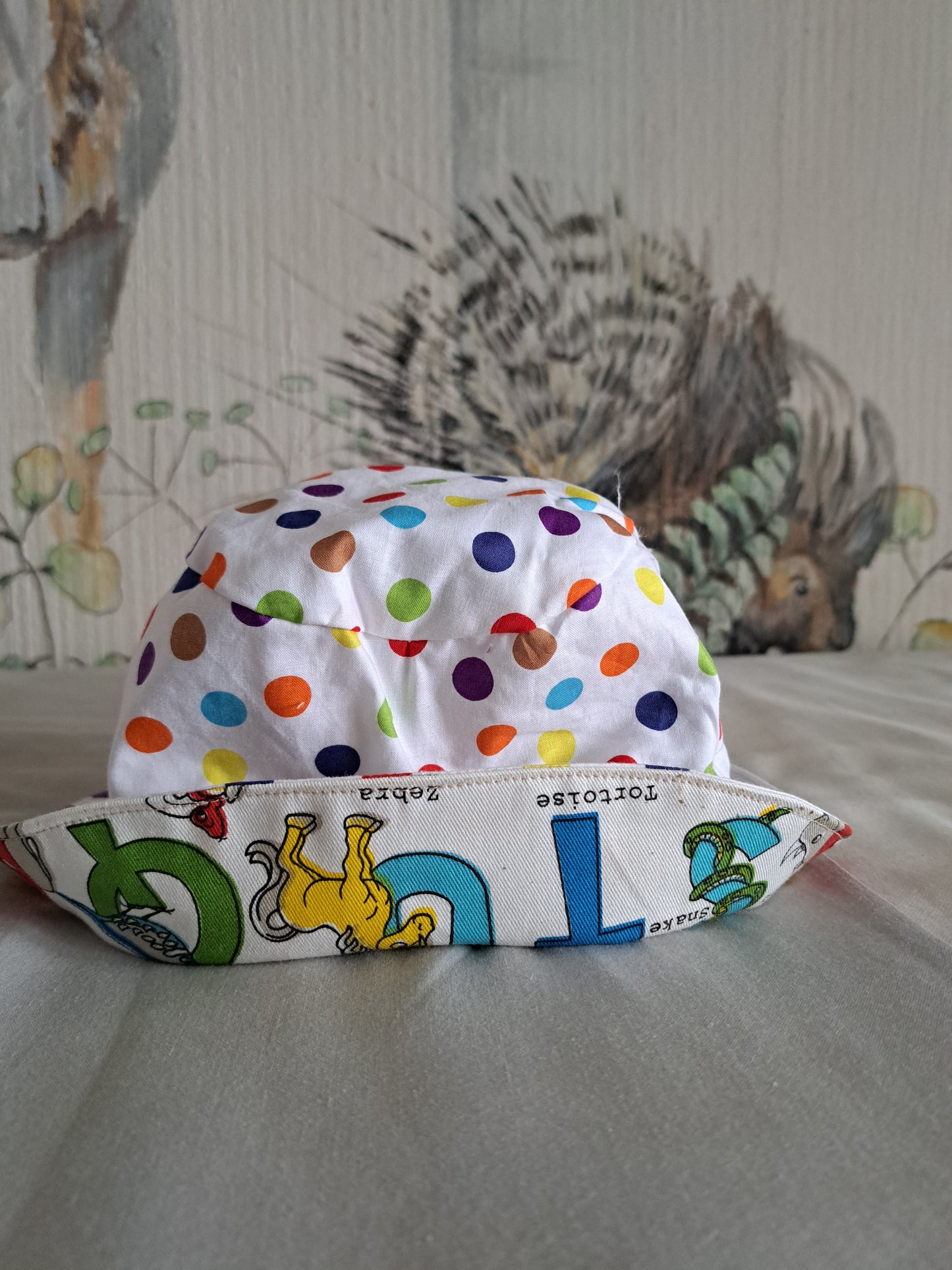 Animal Alphabet Sun Hat