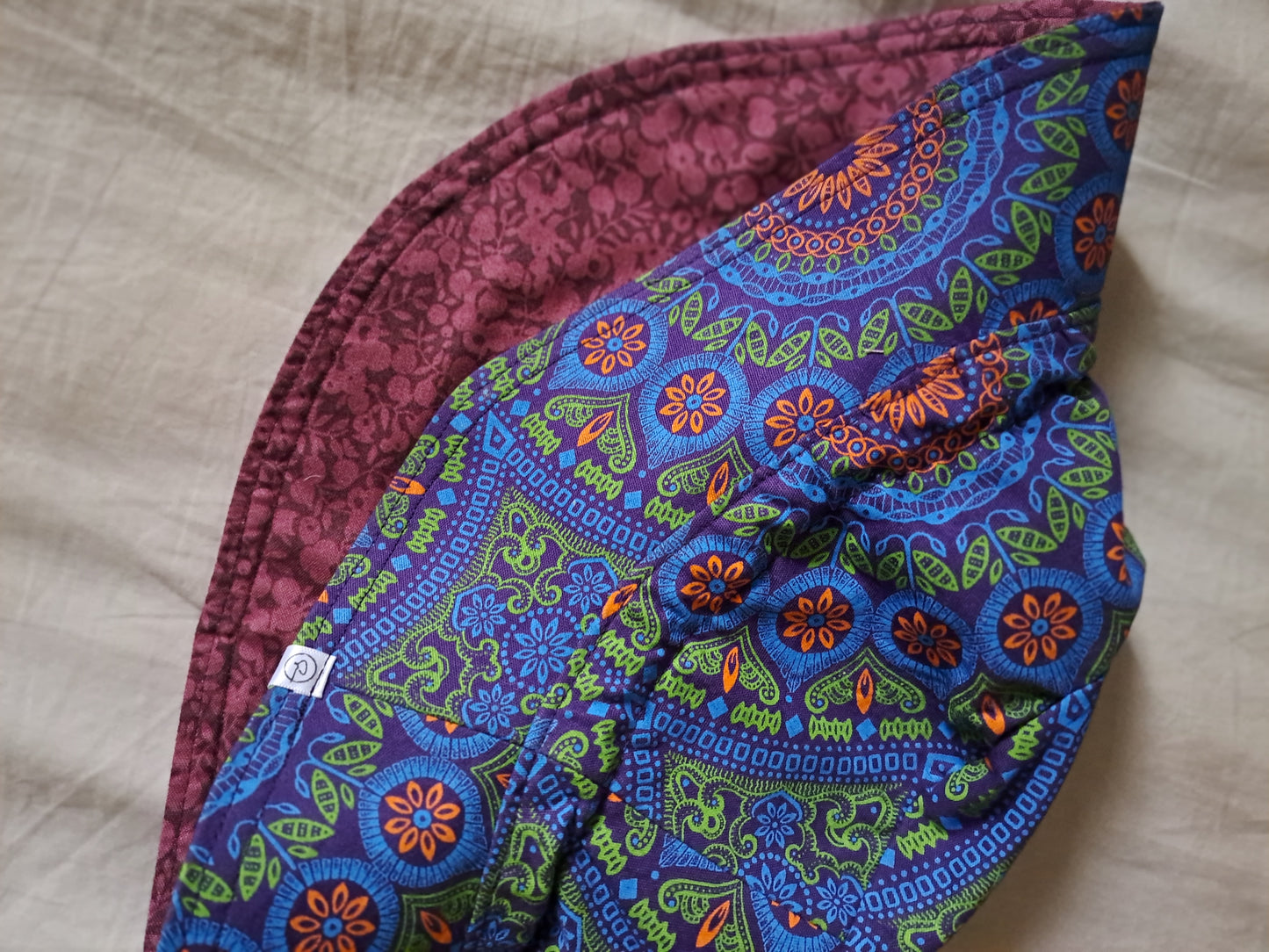 Vibrant Shweshwe Sun Hat
