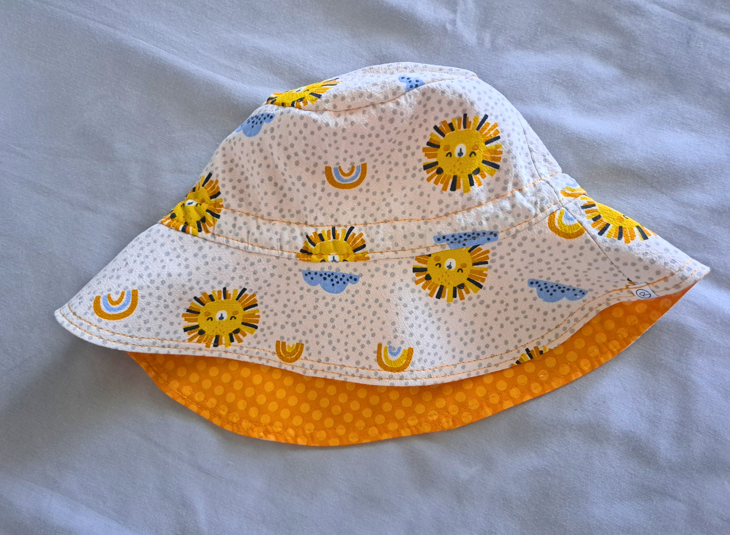 Yellow Lion Sun Hat