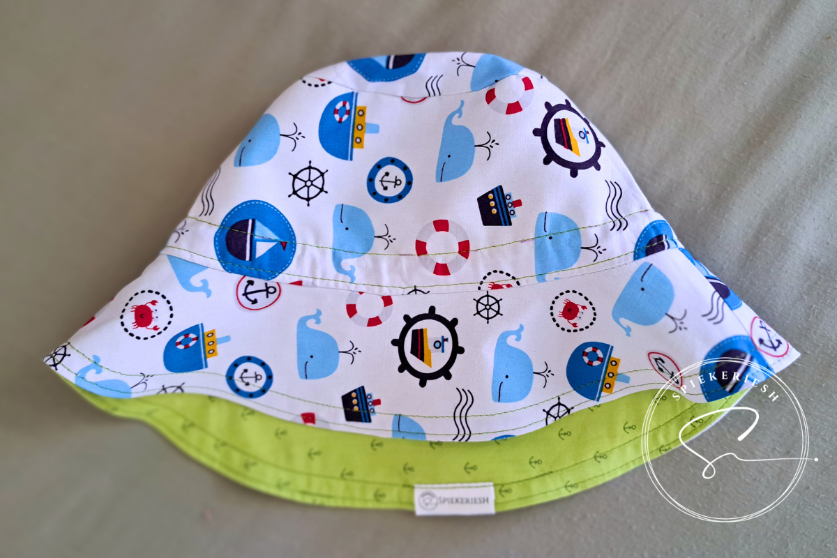 Little Sailor Adjustable Kids Sun Hat