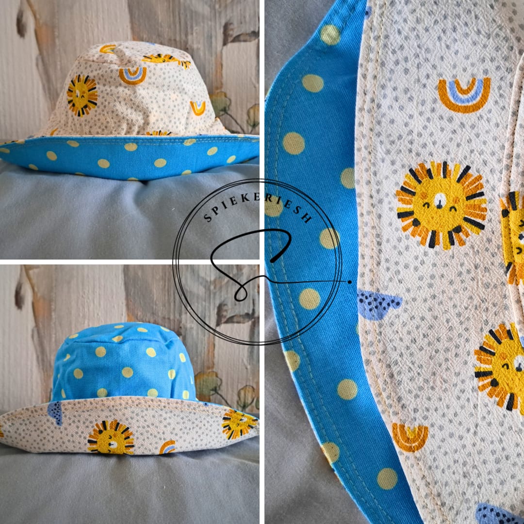 Blue Lions Sun Hat