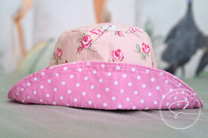 Roses Adjustable Kids Sun Hat