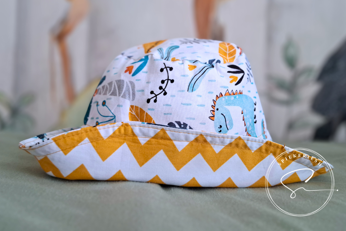 Dino Explorer Adjustable Kids Sun Hat