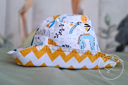 Dino Explorer Adjustable Kids Sun Hat