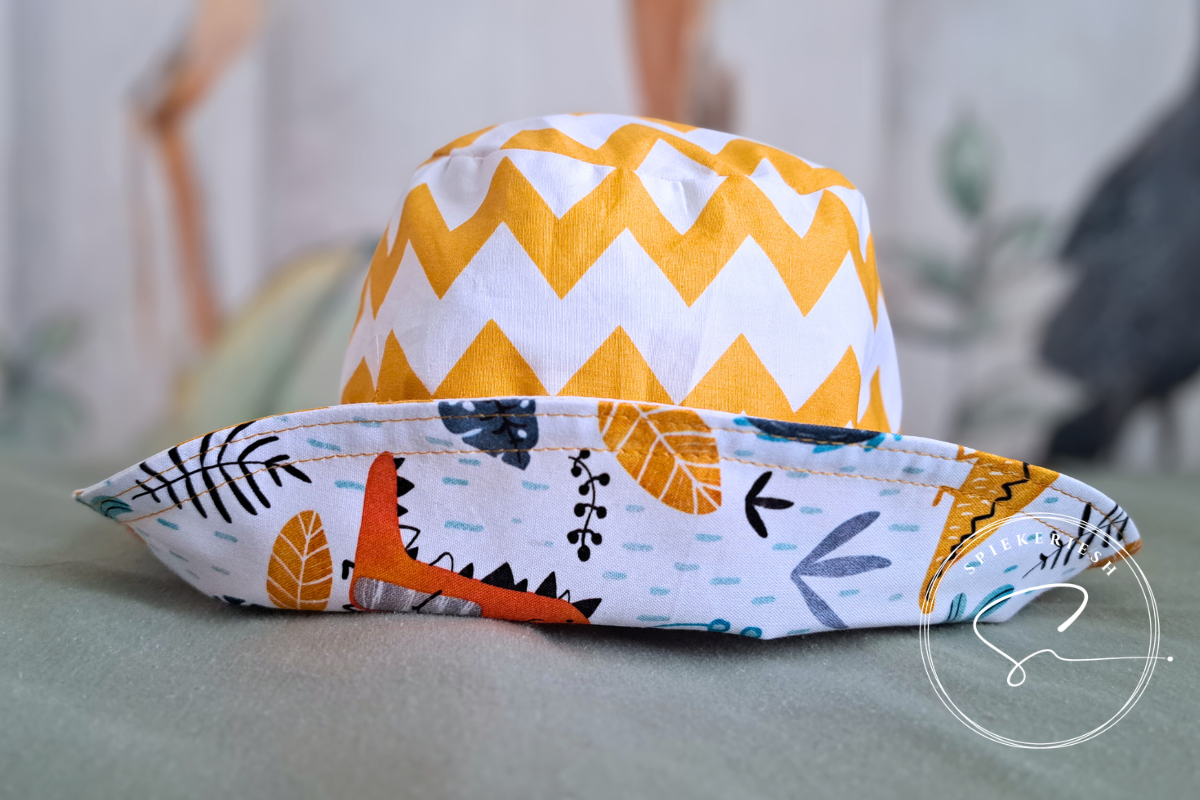 Dino Explorer Adjustable Kids Sun Hat