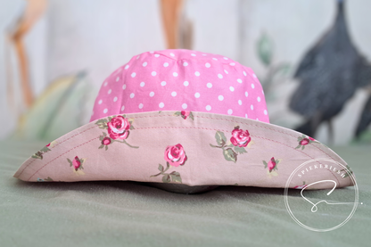 Roses Adjustable Kids Sun Hat