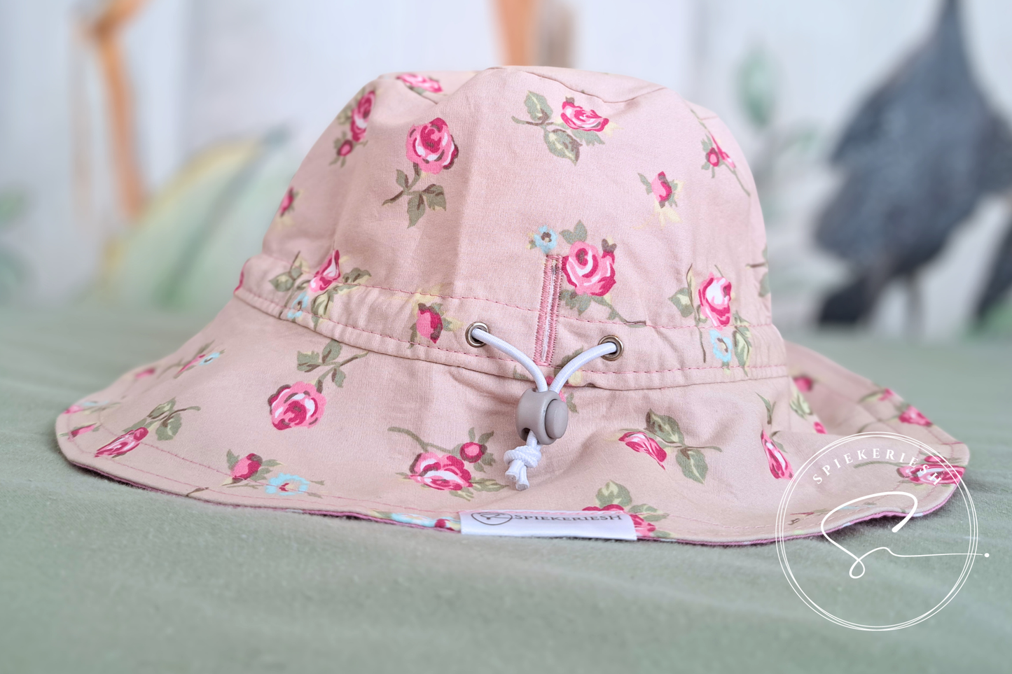 Roses Adjustable Kids Sun Hat