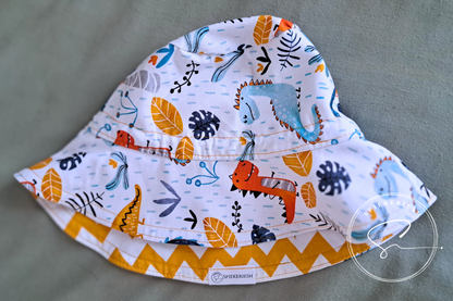 Dino Explorer Adjustable Kids Sun Hat