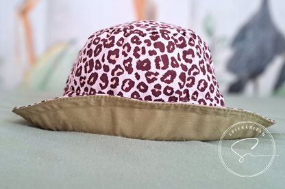 Safari Blush Adjustable Kids Sun Hat