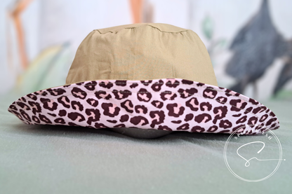 Safari Blush Adjustable Kids Sun Hat