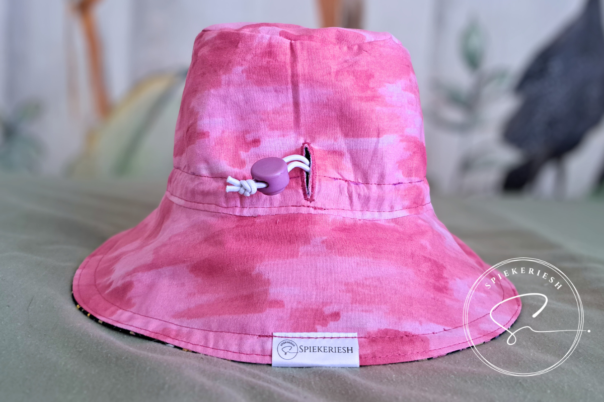 Happy Flowers Adjustable Kids Sun Hat