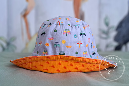 Dragonfly Adjustable Kids Sun Hat