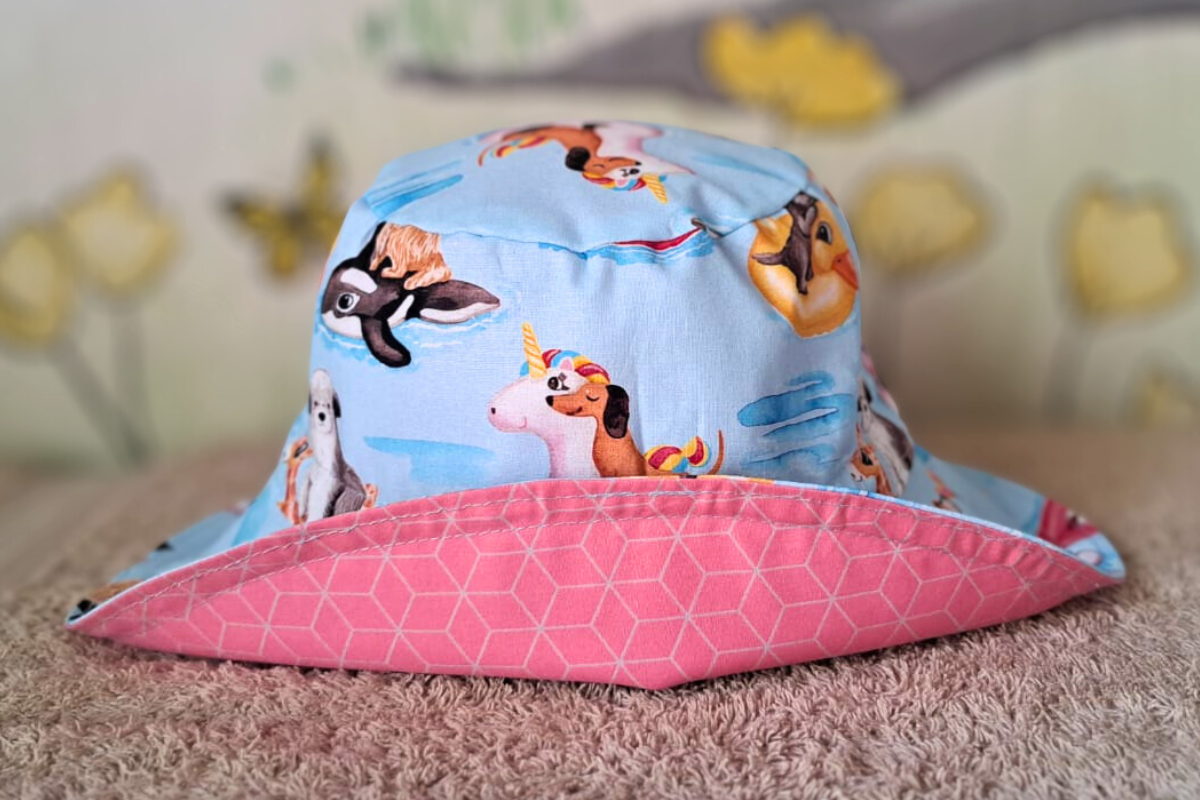 Summer Splash Sun Hat (Pink)