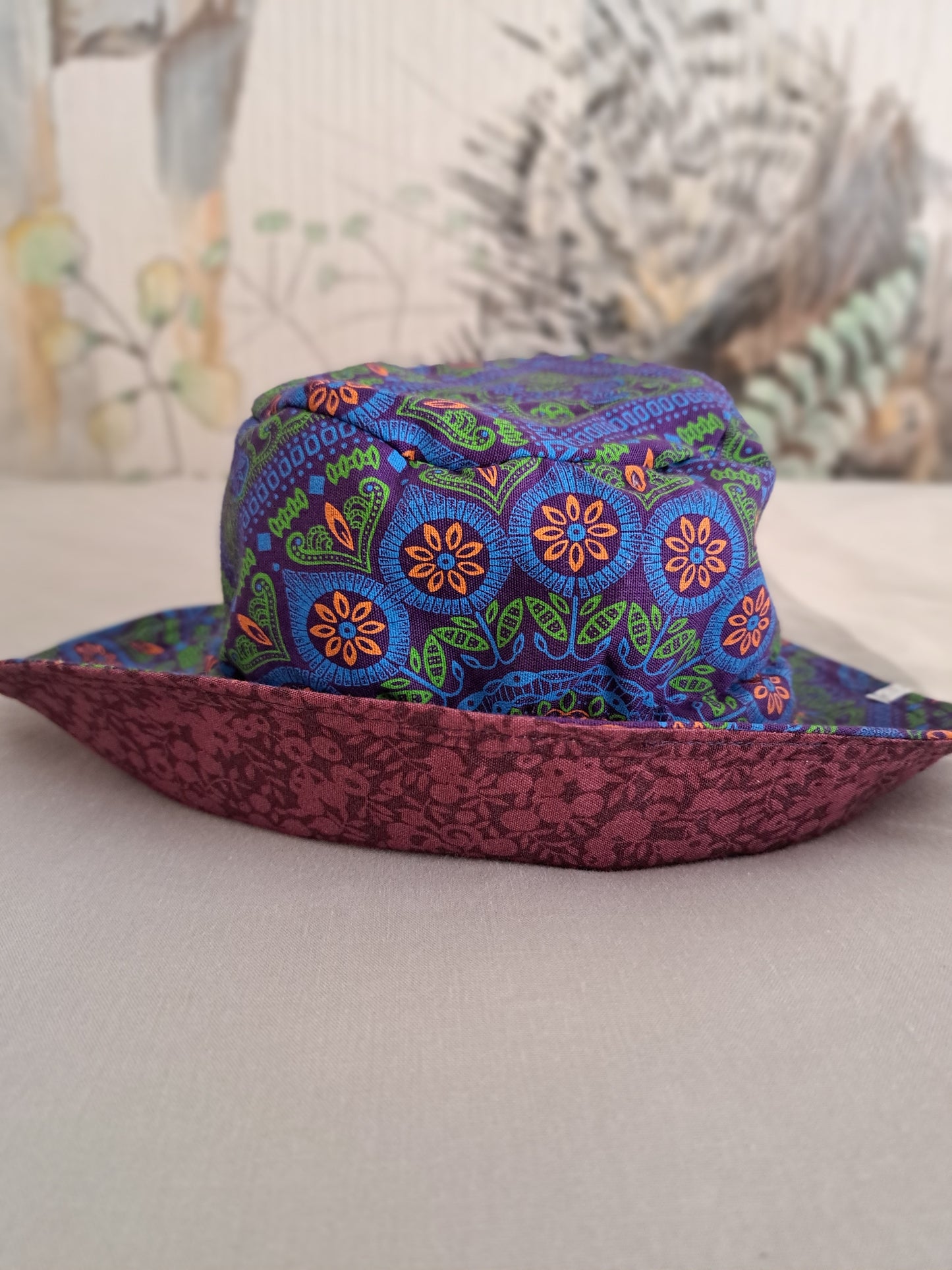 Vibrant Shweshwe Sun Hat