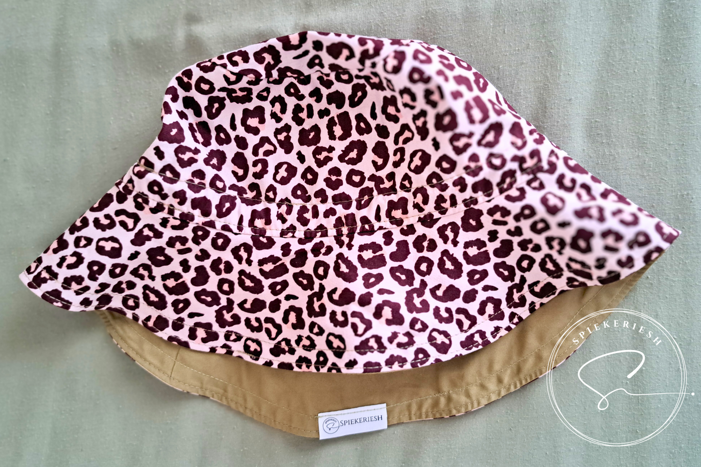 Safari Blush Adjustable Kids Sun Hat