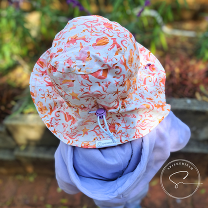 Ocean Adventure Adjustable Kids Sun Hat