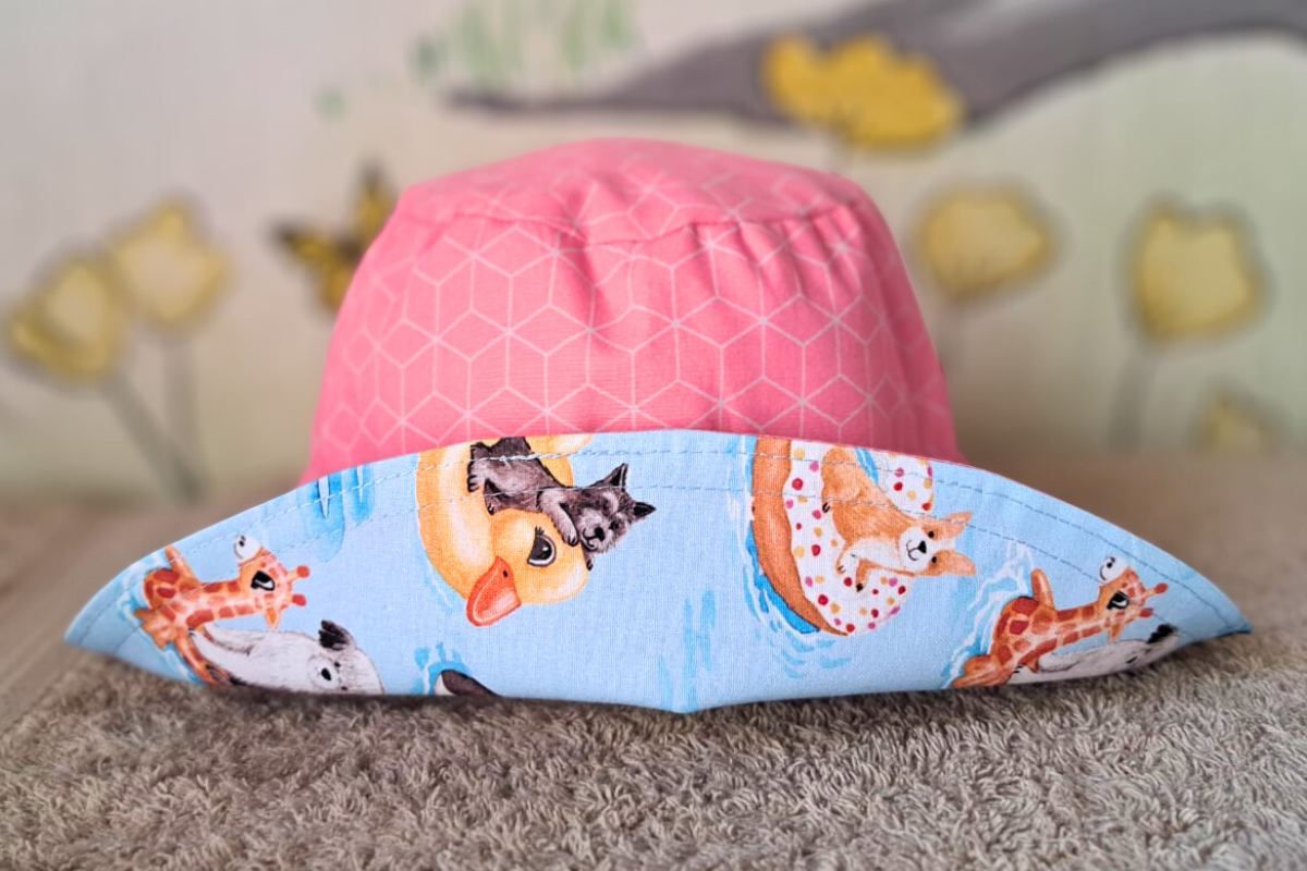 Summer Splash Sun Hat (Pink)