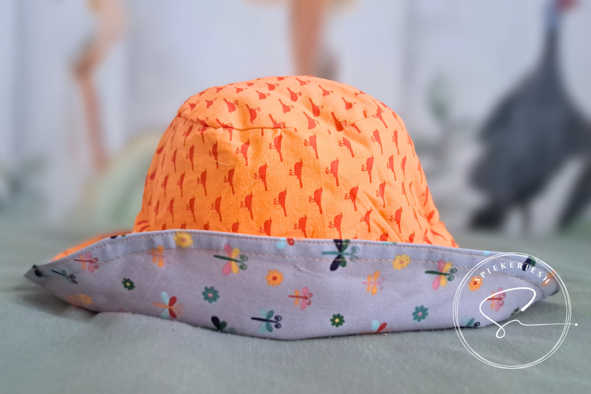 Dragonfly Adjustable Kids Sun Hat