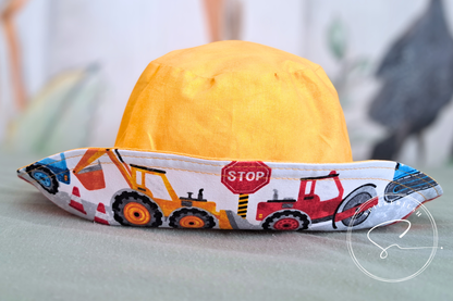 Construction Adjustable Kids Sun Hat