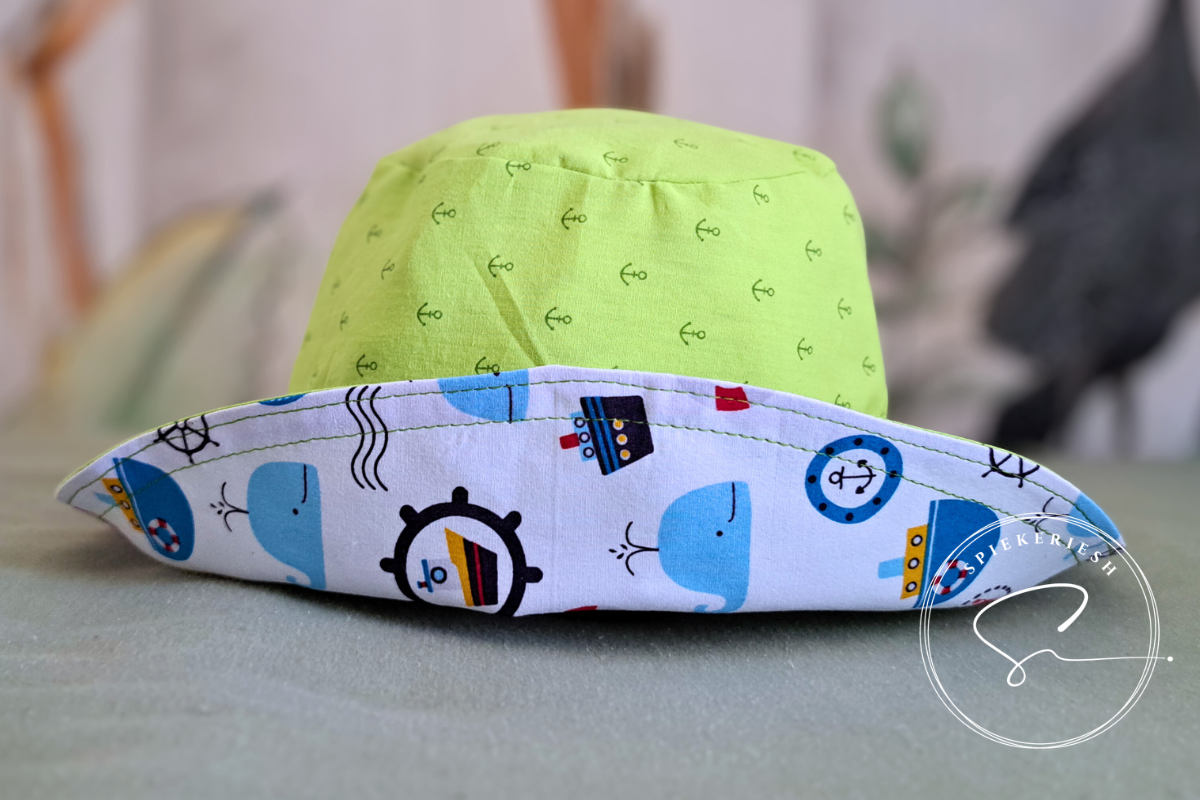 Little Sailor Adjustable Kids Sun Hat