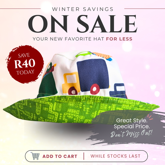 On-the-Go Adjustable Kids Sun Hat