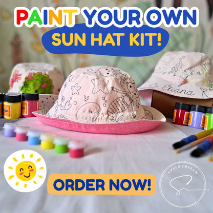 DIY Paintable Sun Hat – Create Your Own Adventure