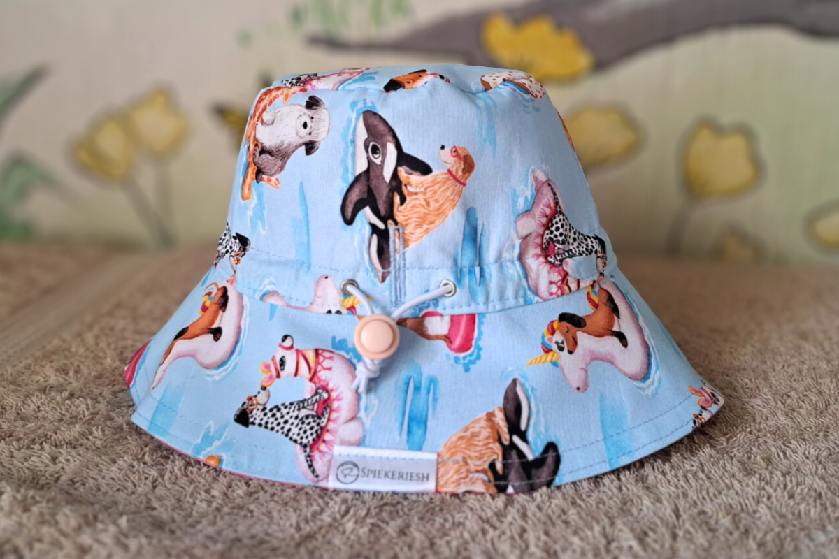 Summer Splash Sun Hat (Pink)