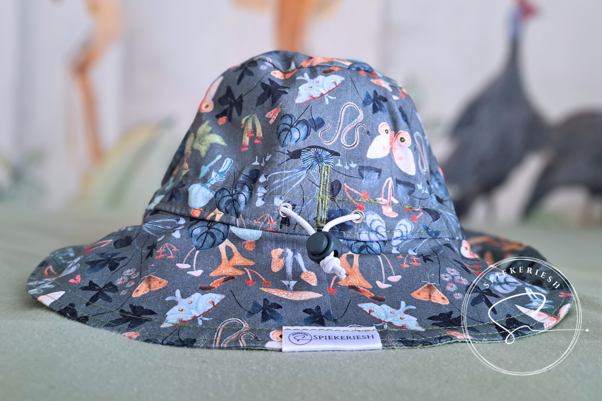 Secret Forest Adjustable Kids Sun Hat
