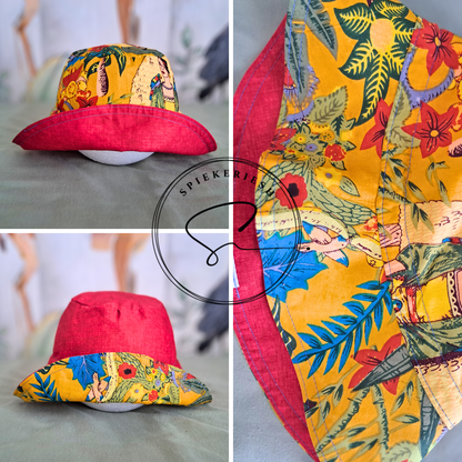 Frida Inspired Sun Hat