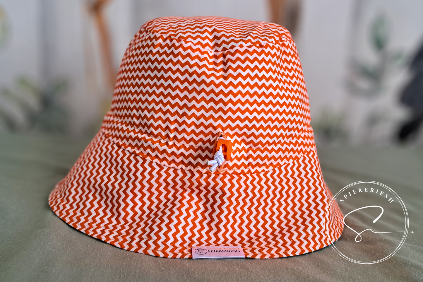 Coral Crush Adjustable Sun Hat
