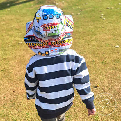 Construction Adjustable Kids Sun Hat