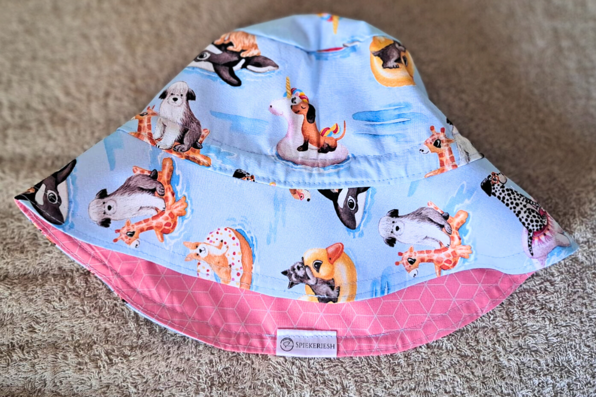 Summer Splash Sun Hat (Pink)