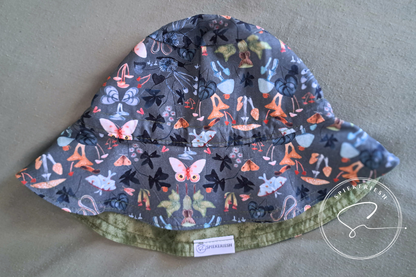 Secret Forest Adjustable Kids Sun Hat