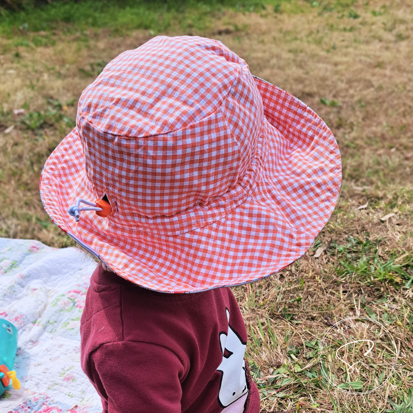 The Flamingo Adjustable Kids Sun Hat