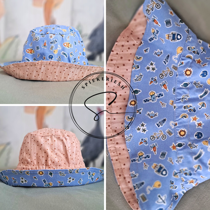 Astronaut Adjustable Kids Sun Hat