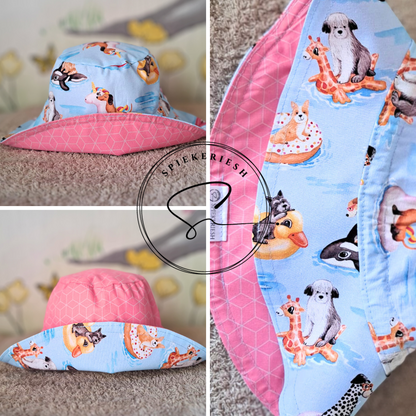 Summer Splash Sun Hat (Pink)