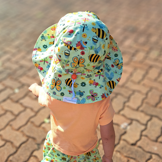 Springtime Adjustable Kids Sun Hat